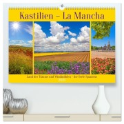 Cover-Bild zum Titel 'Kastilien - La Mancha (hochwertiger Premium Wandkalender 2026 DIN A2 quer), Kunstdruck in Hochglanz' von 'Christa Kramer'