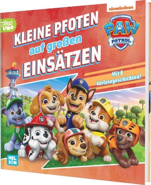 PAW Patrol Geschichtenbuch: Kleine Pfoten auf großen Einsätzen - 