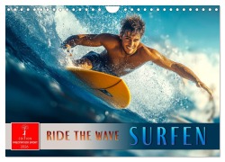 Cover-Bild zum Titel 'Surfen - Ride the Wave (Wandkalender 2026 DIN A4 quer), CALVENDO Monatskalender' von 'Peter Roder'