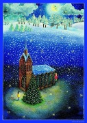 Cover-Bild zum Titel 'Rafi sucht das Christkind' von 'Angela M. T. Reinders, Peter Bucher'