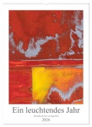 Cover-Bild zum Titel 'Ein leuchtendes Jahr: Abstrakte Kunst von Inga Pint (Wandkalender 2026 DIN A2 hoch), CALVENDO Monatskalender' von 'Inga Pint'