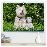 Cover-Bild zum Titel 'Kobold auf 4 Pfoten - West Highland White Terrier (hochwertiger Premium Wandkalender 2026 DIN A2 quer), Kunstdruck in Hochglanz' von 'Sigrid Starick'
