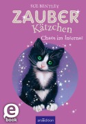 Cover-Bild zum Titel 'Zauberkätzchen - Chaos im Internat' von 'Sue Bentley'