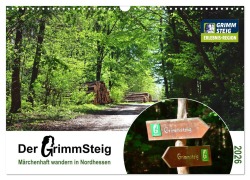 Cover-Bild zum Titel 'Der Grimmsteig (Wandkalender 2026 DIN A3 quer), CALVENDO Monatskalender' von 'Sabine Löwer'