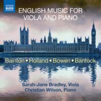 English Music for Viola and Piano - Sarah-Jane/Wilson Bradley