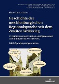 Geschichte der mecklenburgischen Regionalsprache seit dem Zweiten Weltkrieg - Klaas-Hinrich Ehlers