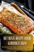 Cover-Bild zum Titel 'HET BESTE RECEPT VOOR GEROOKTE ZALM' von 'Maria Hofman'