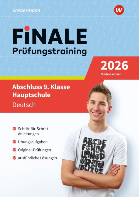 FiNALE Prüfungstraining Abschluss 9.Klasse Hauptschule Niedersachsen. Deutsch 2026 - 