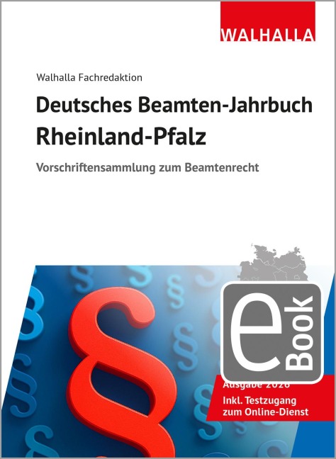 Deutsches Beamten-Jahrbuch Rheinland-Pfalz 2026 - Walhalla Fachredaktion
