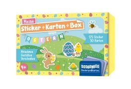 Meine Sticker + Karten + Box - Ostern - 