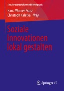 Cover-Bild zum Titel 'Soziale Innovationen lokal gestalten' von ''
