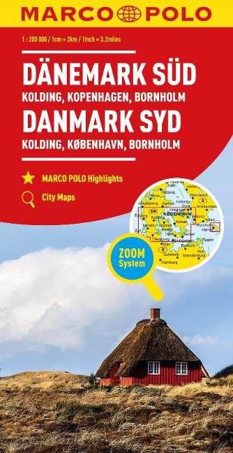 MARCO POLO Regionalkarte Dänemark Süd 1:200.000 - Marco Polo Verlag