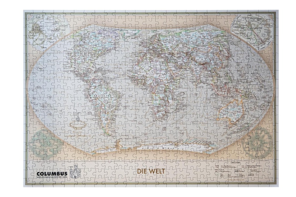 Die Executive Weltkarte als Puzzle - COLUMBUS Verlag GmbH & Co. KG