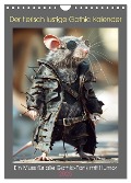 Der tierisch lustige Gothic Kalender (Wandkalender 2025 DIN A4 hoch), CALVENDO Monatskalender - Peter Rübsamen