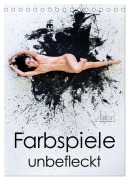 Cover-Bild zum Titel 'Farbspiele - unbefleckt (Tischkalender 2026 DIN A5 hoch), CALVENDO Monatskalender' von 'Ulrich Allgaier (Ullision)'