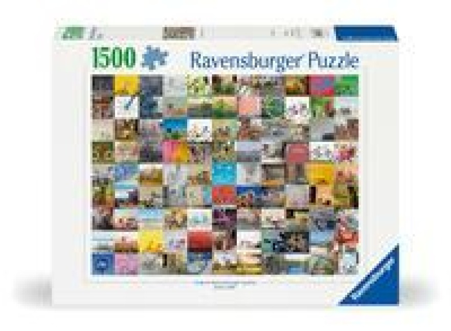 Erwachsenenpuzzle 1500 Teile - 99 Fahrräder und mehr... - 