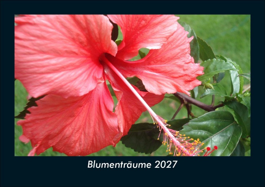 Blumenträume 2027 Fotokalender DIN A5 - Tobias Schmitt, Kevin Heber