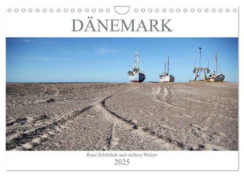 Dänemark - Raue Schönheit und unendliche Weiten (Wandkalender 2025 DIN A4 quer), CALVENDO Monatskalender - Peggy Häntzschel