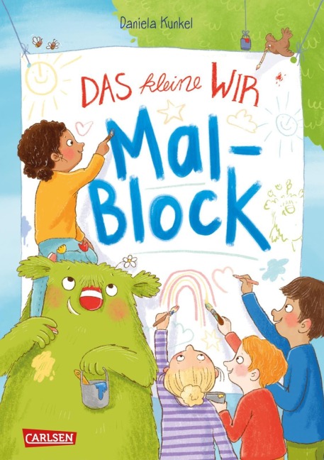 Das kleine WIR: Malblock - Daniela Kunkel