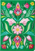 Cover-Bild zum Titel 'Fiesta del Sol Notizbuch bestickt A5 - 240 Seiten, grün' von ''