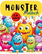 Cover-Bild zum Titel 'Monster Malbuch' von 'Lucy¿s Tier Malbücher'