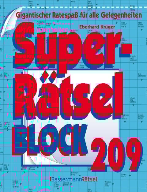 Superrätselblock 209 (5 Exemplare à 4,99 EUR) - Eberhard Krüger