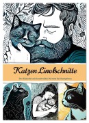 Cover-Bild zum Titel 'Katzen Linolschnitt - Der Kalender mit kunstvollen Porträts der Samtpfoten (Wandkalender 2026 DIN A2 hoch), CALVENDO Monatskalender' von 'Anja Frost'