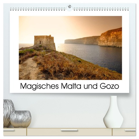 Magisches Malta und Gozo (hochwertiger Premium Wandkalender 2025 DIN A2 quer), Kunstdruck in Hochglanz - Christoph Papenfuss