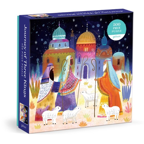 Journey of Three Kings 500 Piece Puzzle - Ag Jatkowska