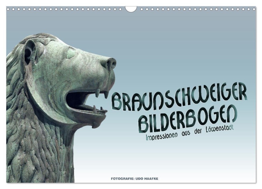 Braunschweiger Bilderbogen (Wandkalender 2026 DIN A3 quer), CALVENDO Monatskalender - Udo Haafke