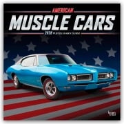 American Muscle Cars - Muskel-Autos 2026 - 16-Monatskalender - Browntrout Publishers