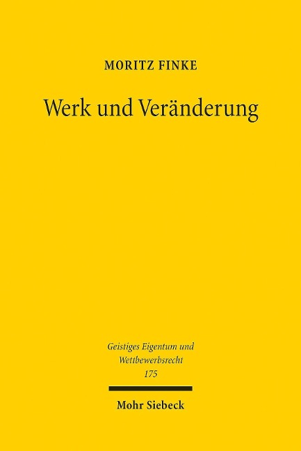 Werk und Veränderung - Moritz Finke
