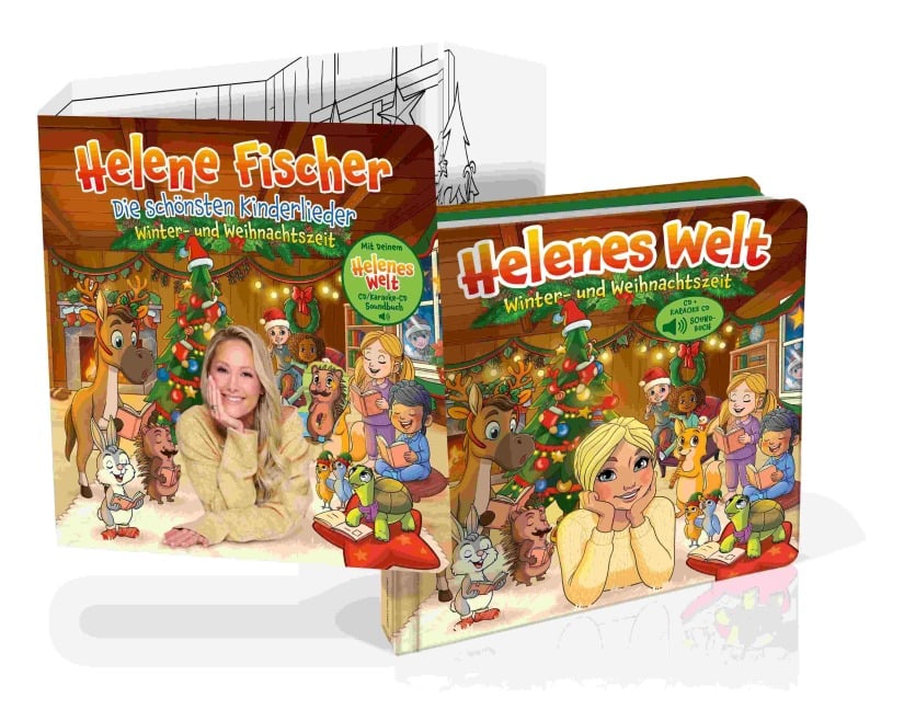 Die schönsten Kinderlieder - Winter- und Weihnachtszeit (Soundbook 2CD) - Helene Fischer
