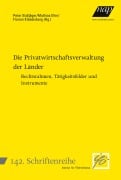 Cover-Bild zum Titel 'Die Privatwirtschaftsverwaltung der Länder' von ''
