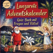 Cover-Bild zum Titel 'Lanzarote-Adventskalender: Quiz-Buch mit Fragen und Rätsel' von 'Schlauvento Interactive'