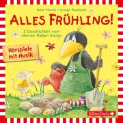 Cover-Bild zum Titel 'Alles Frühling!: Alles Freunde!, Alles wächst!, Alles gefärbt! (Der kleine Rabe Socke)' von 'Nele Moost'