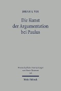Cover-Bild zum Titel 'Die Kunst der Argumentation bei Paulus' von 'Johan Vos'