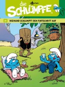 Cover-Bild zum Titel 'Die Schlümpfe 21. Niemand schlumpft den Fortschritt auf' von 'Peyo'