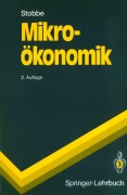 Cover-Bild zum Titel 'Mikroökonomik' von 'Alfred Stobbe'