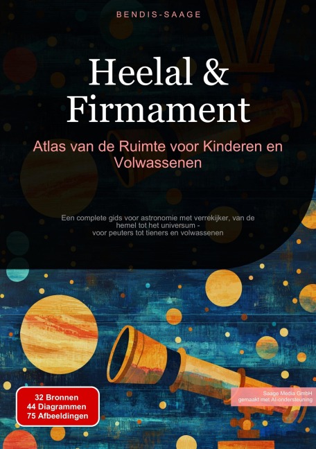 Heelal & Firmament: Atlas van de Ruimte voor Kinderen en Volwassenen - Bendis A. I. Saage - Nederlands