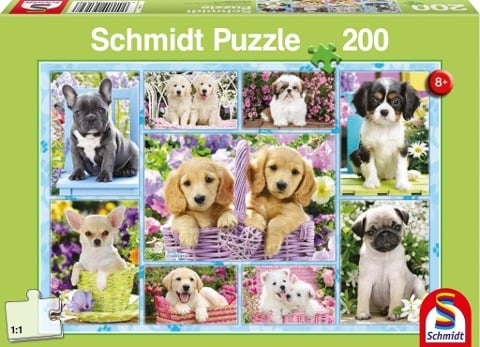 Welpen. Puzzle 200 Teile - 