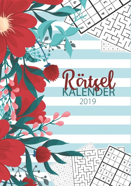 Der Rätsel Kalender 2019 - Terminplaner und Monatskalender mit 90 Rätseln - Mario Steen