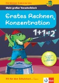 Cover-Bild zum Titel 'Die kleinen Lerndrachen: Fit für den Schulstart: Mein großer Vorschulblock Erstes Rechnen, Konzentration' von ''
