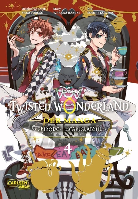Twisted Wonderland: Der Manga 4 - Yana Toboso, Sumire Kowono, Disney, Wakana Hazuki