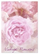 Vintage Flowers (Wandkalender 2026 DIN A3 hoch), CALVENDO Monatskalender - Anja Otto