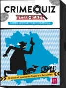 Cover-Bild zum Titel 'Crime Quiz - Weiß-blaue Mords-Geschichten und Verbrechen' von 'Corinna Harder, Oliver Harder'