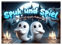 Cover-Bild zum Titel 'Spuk und Spiel: Ein Jahr mit kleinen Plagegeistern (Wandkalender 2026 DIN A3 quer), CALVENDO Monatskalender' von 'Artefacti Artefacti'