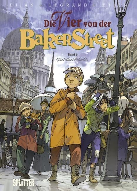 Die Vier von der Baker Street 02 - Die Akte Raboukin - Jean-Blaise Djian, Olivier Legrand