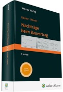 Cover-Bild zum Titel 'Nachträge beim Bauvertrag' von ''