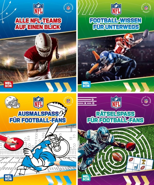 Nelson Mini-Bücher: NFL 1-4 - 